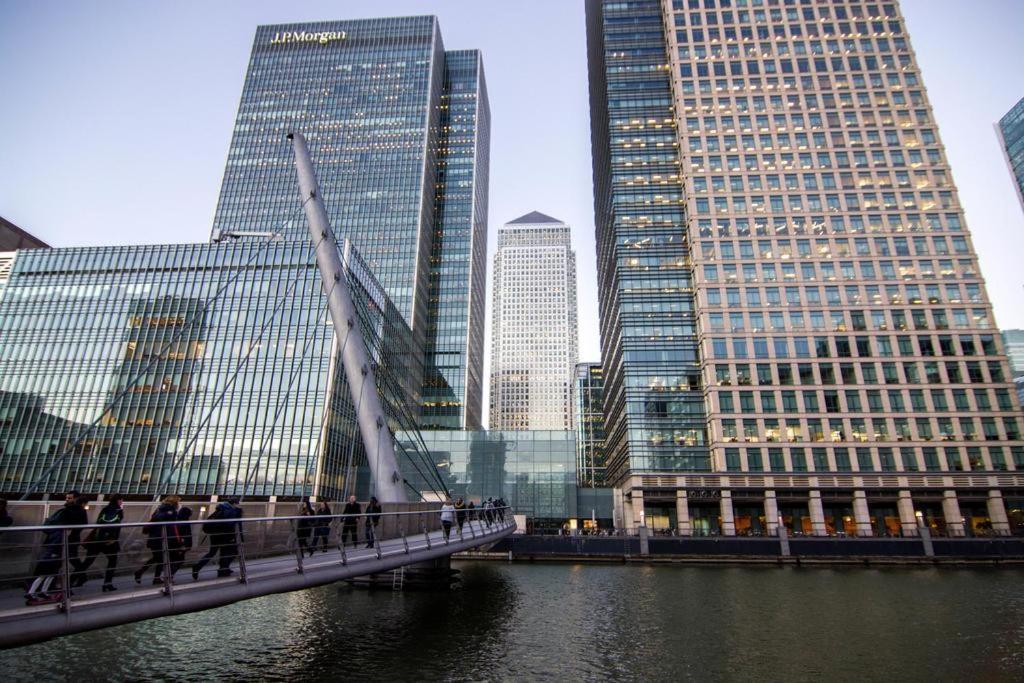 Canary Wharf Apartment Londra Esterno foto